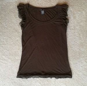 Banana Republic brown top